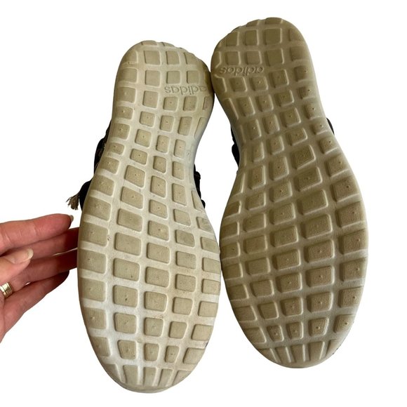 Adidas Lite Racer Sneakers Gray Grey Running Shoes Tennis Mens Size 8.5 EU 42 - Picture 3 of 8